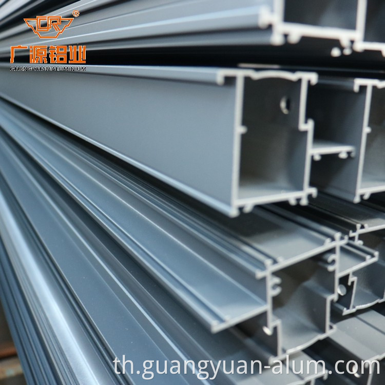 โปรไฟล์อลูมิเนียมเคลือบอลูมิเนียม Guangyuan GUANGYUAN ALUMINIUM Powder Coated Aluminum Profile